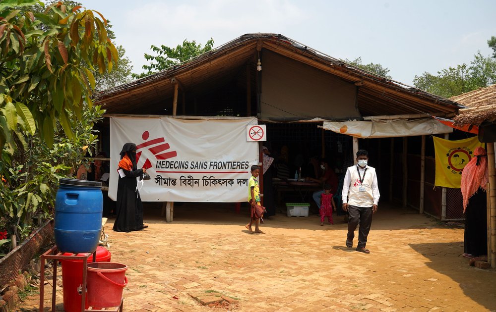 Schurft Behandelen In Rohingya Kampen