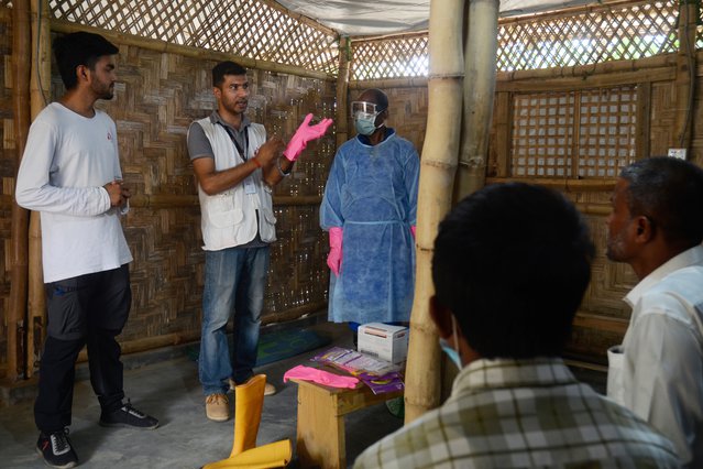 training artsen zonder grenzen beschermende uitrusting corona bangladesh