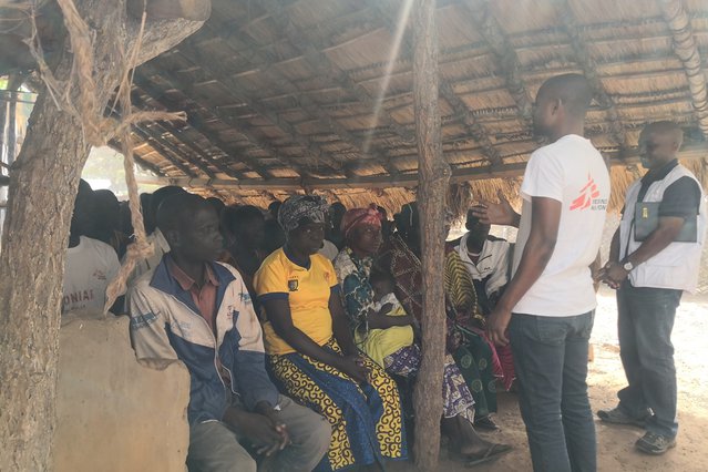 Boguila Centraal-Afrikaanse Republiek voorlichting patiëntengroepen.