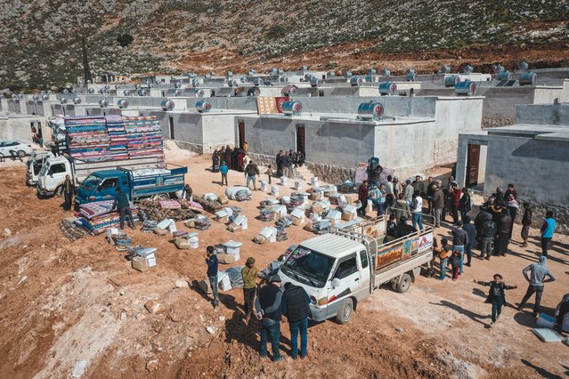 hulp mobiele kliniek slachtoffers aardbevingen Syrië