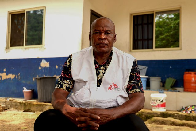 Chauffeur Patrick A.Njok. © Abba Adamu Musa