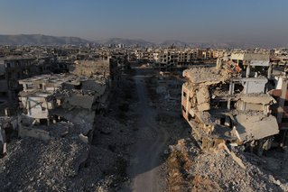 Zorg vanuit mobiele klinieken in Oost-Ghouta, Syrië