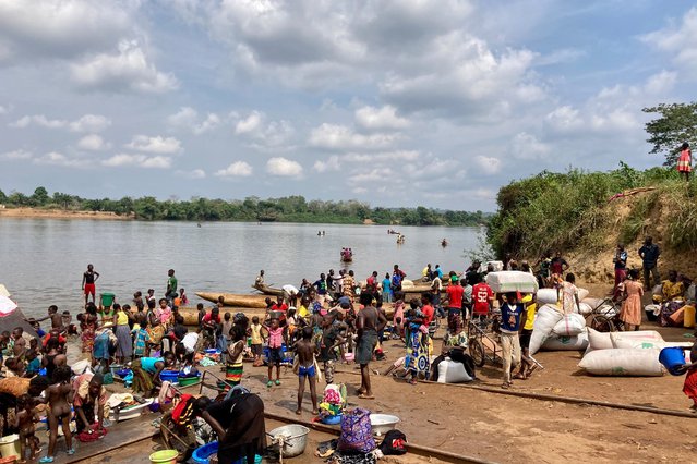 vluchtelingen rivier centraal-afrikaanse republiek dr congo
