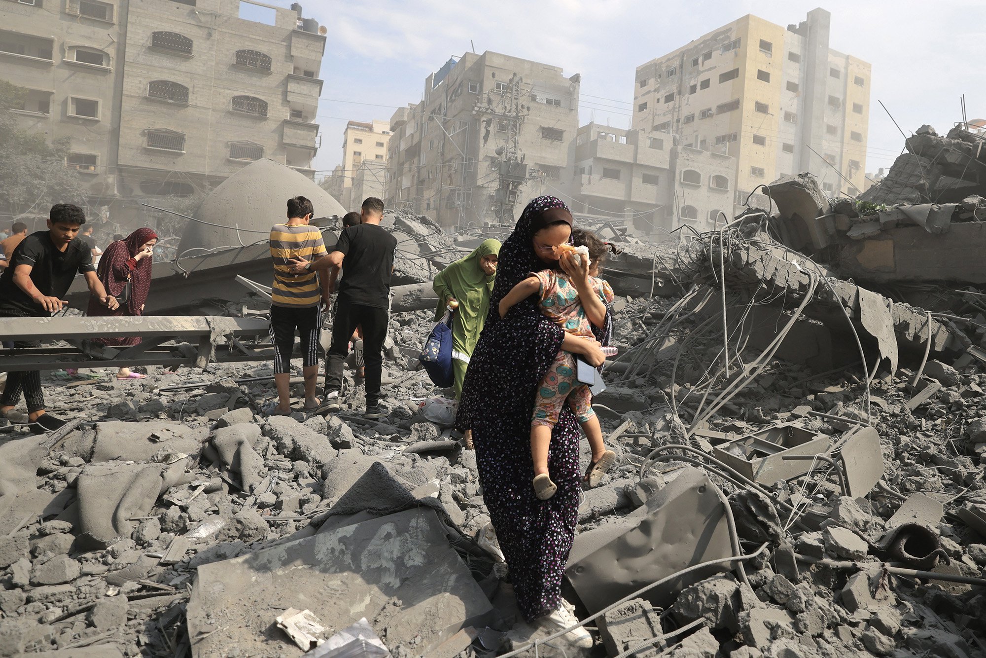 luchtaanval Gaza-stad